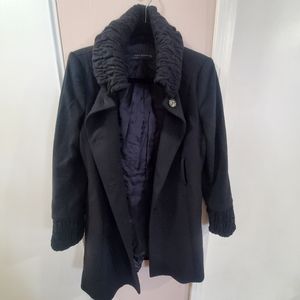 Zara black coat